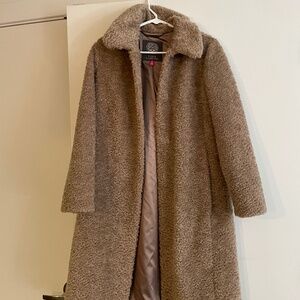 Vince Camino Teddy Sherpa Long Coat